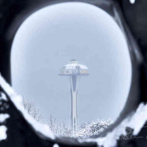 Space Needle, Christmas 2017